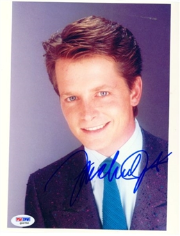 Michael J. Fox Autographed 8X10 Photo
